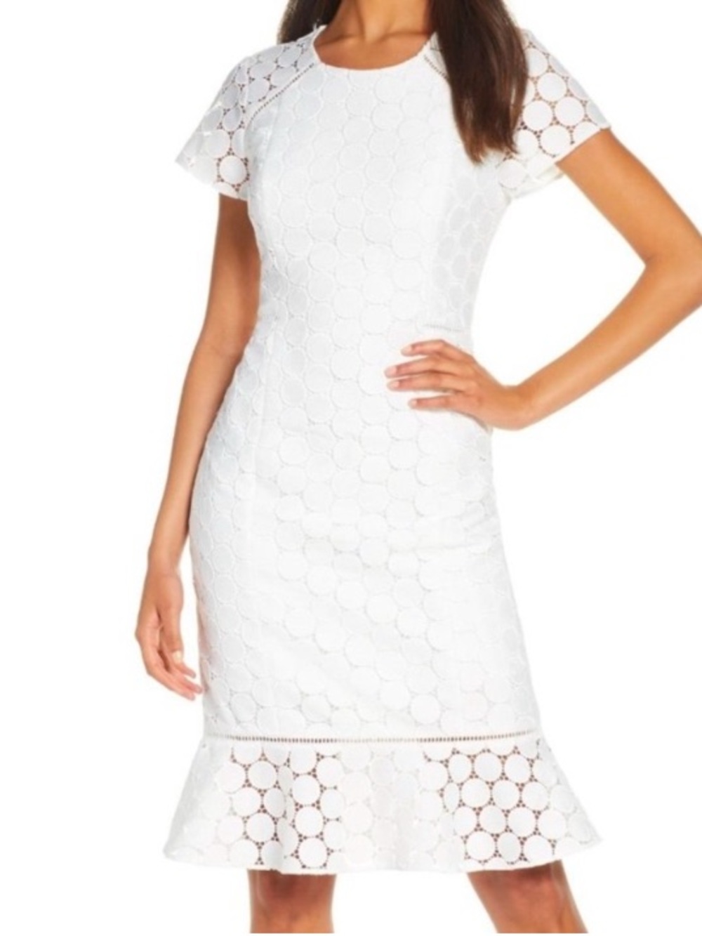 Lilly Pulitzer Aliza White‎ Eyelet Dress  Size 2, Graduation Sorority Pref Night